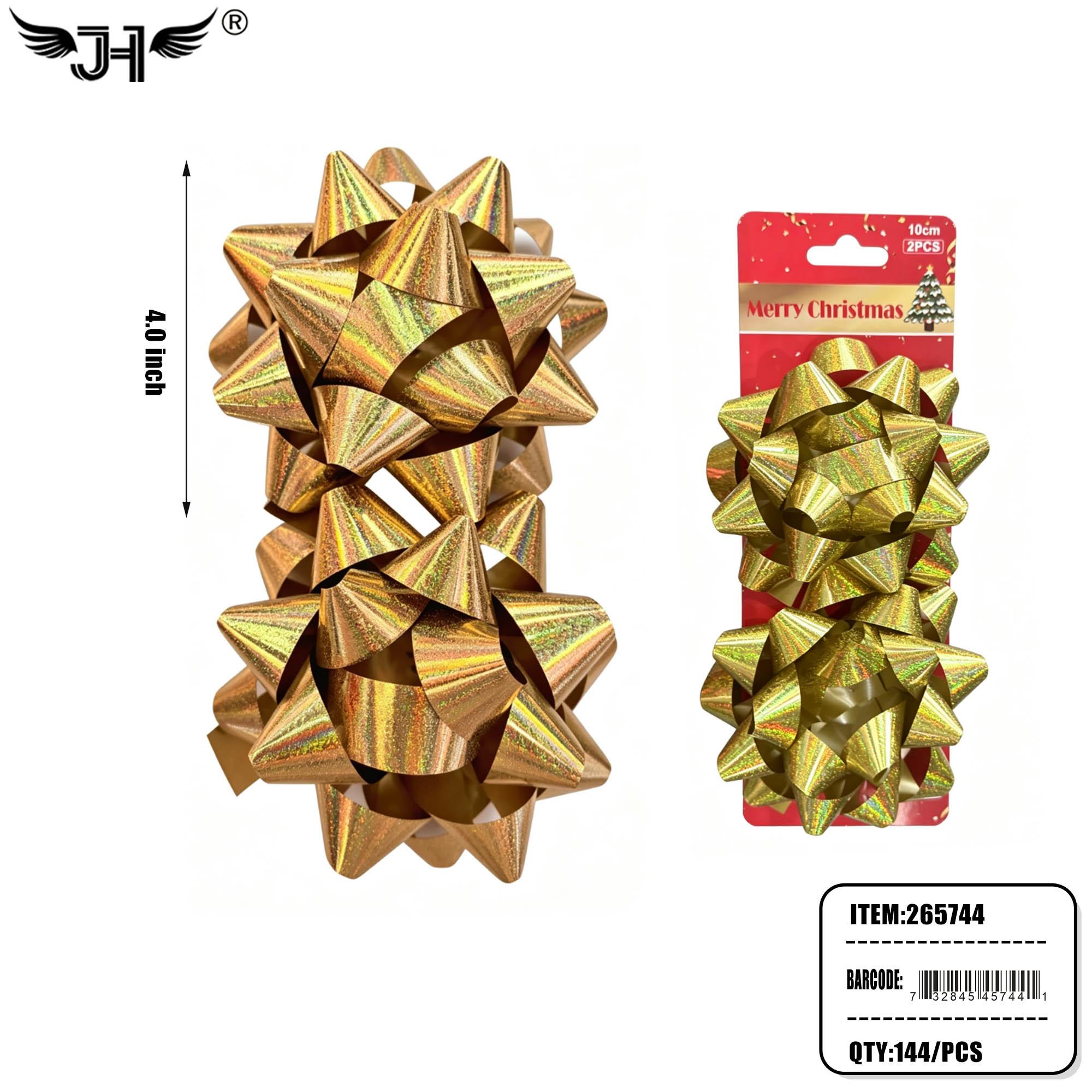 CHRISTMAS - BOW & RIBBON MIX 3 COLOR 12DZ/CS image