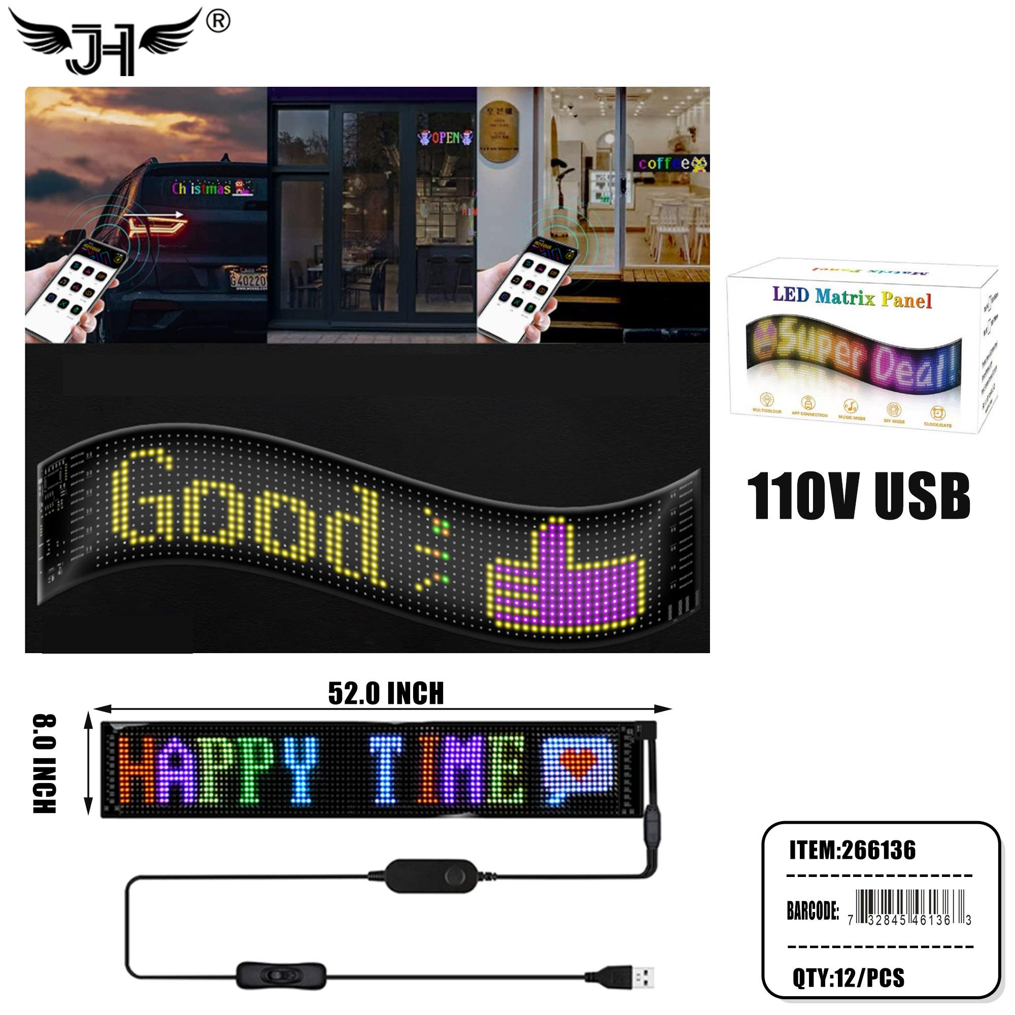 LED MATRIX PANEL - 52" OUTDOOR 12PC/CS image