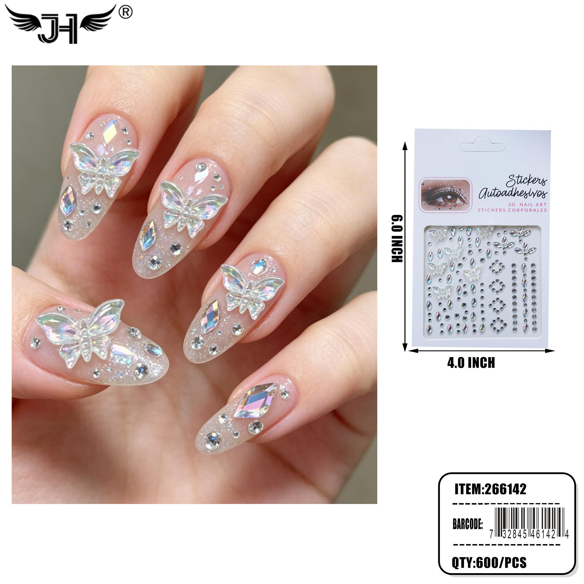 NAIL STICKER - MIX COLOR STICKERS 50DZ/CS