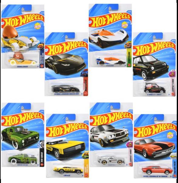 MATTEL DP HOT WHEEL BASIC CAR ASST 72PC/CS (C498299NE) image