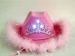 FLASHING PINK COWGIRL HAT 36PC/CS image