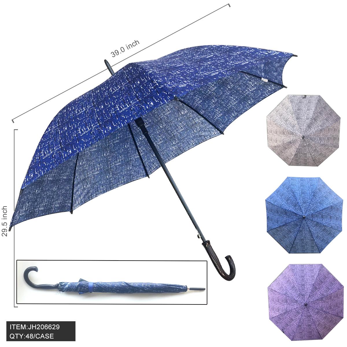 UMBRELLA - J HANDLE LONG MIX 4 COLOR 39"X29.5" 48PC/CS image