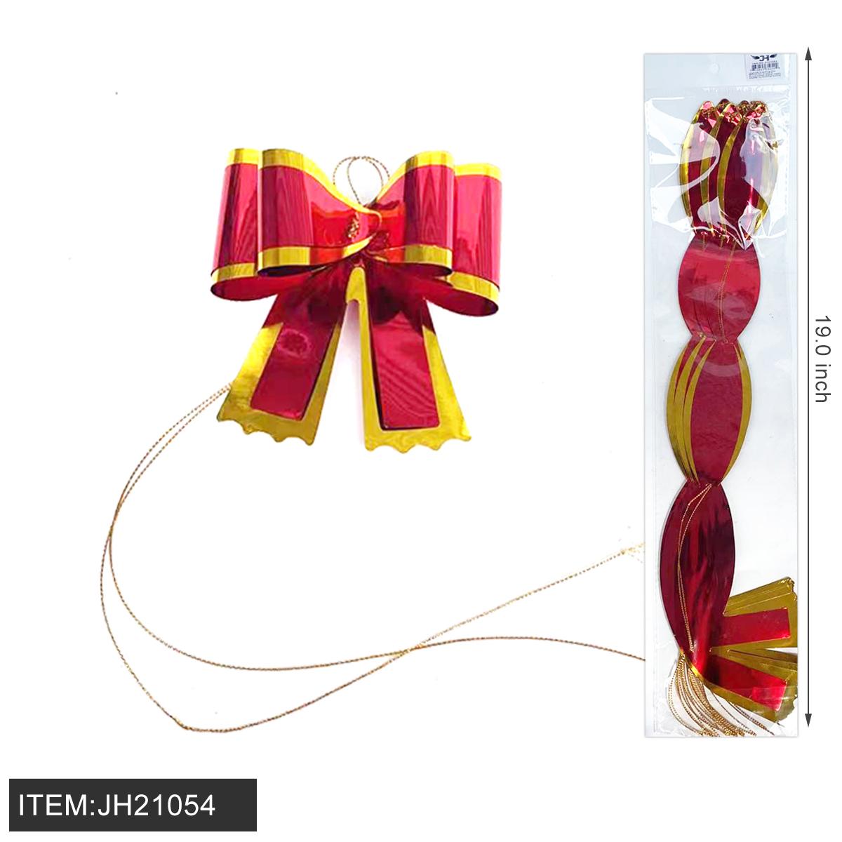 RIBBON - FLOWER BOW 19" 16PK/100BG/CS image