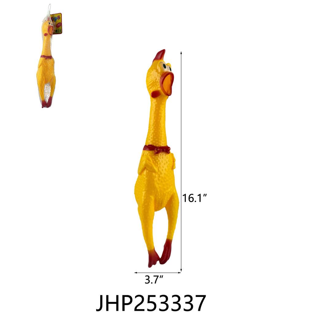 TOY - 16" SCREAMING YELLOW CHICKEN 36PC/2BX/72PC/CS image