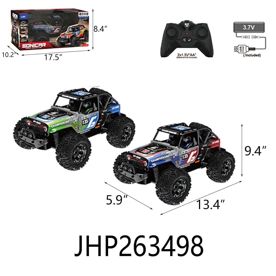 R/C CAR - MONSTER CAR RECHARGEABLE 1:12 4PC/CS image