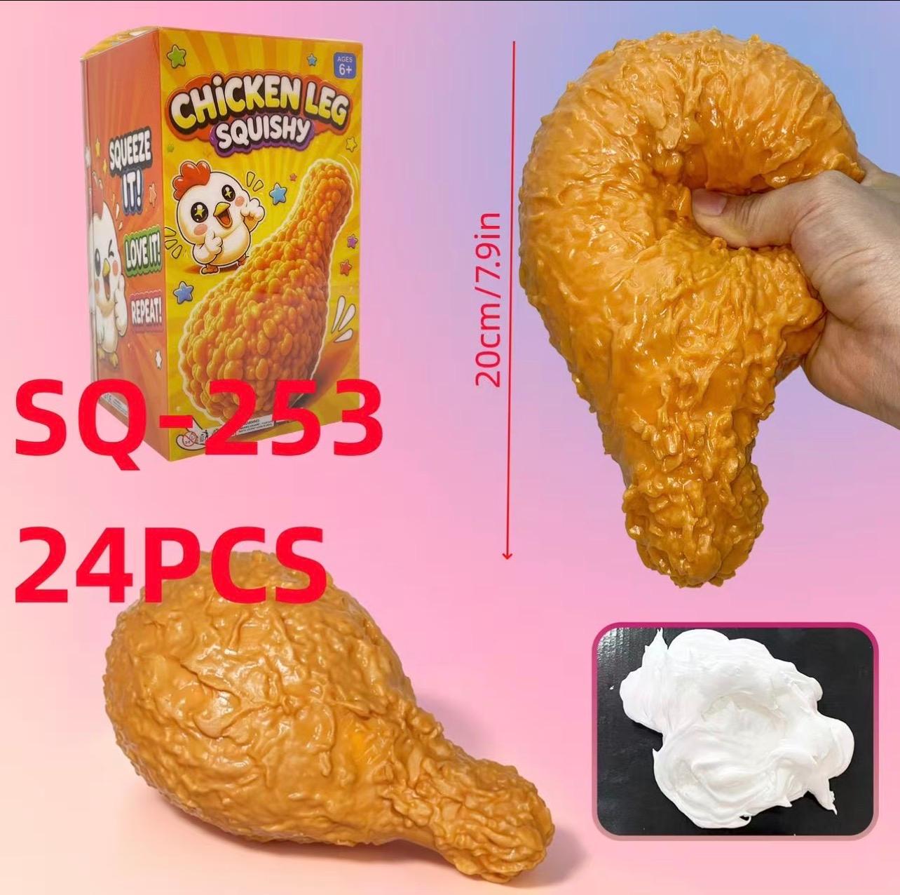 SQUISHY TOY - CHICKEN LEG 24PC/CS image