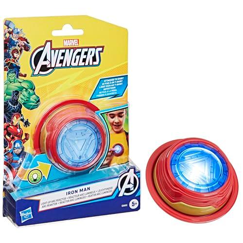 Marvel Avengers Iron Man Light-Up Arc Reactor Electronic Roleplay Toy, Super Hero Toys for Kids Ages 5 and Up image