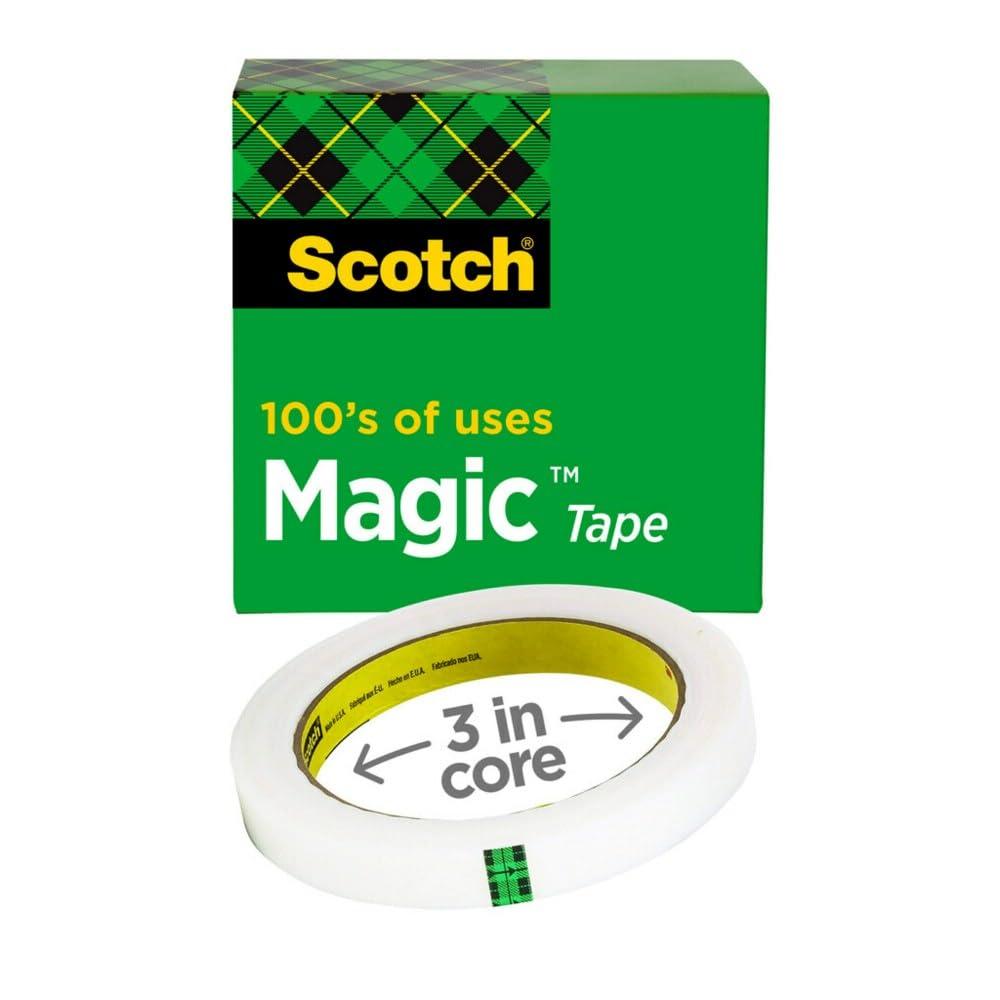 Scotch Magic Tape, Invisible, 2 Rolls image