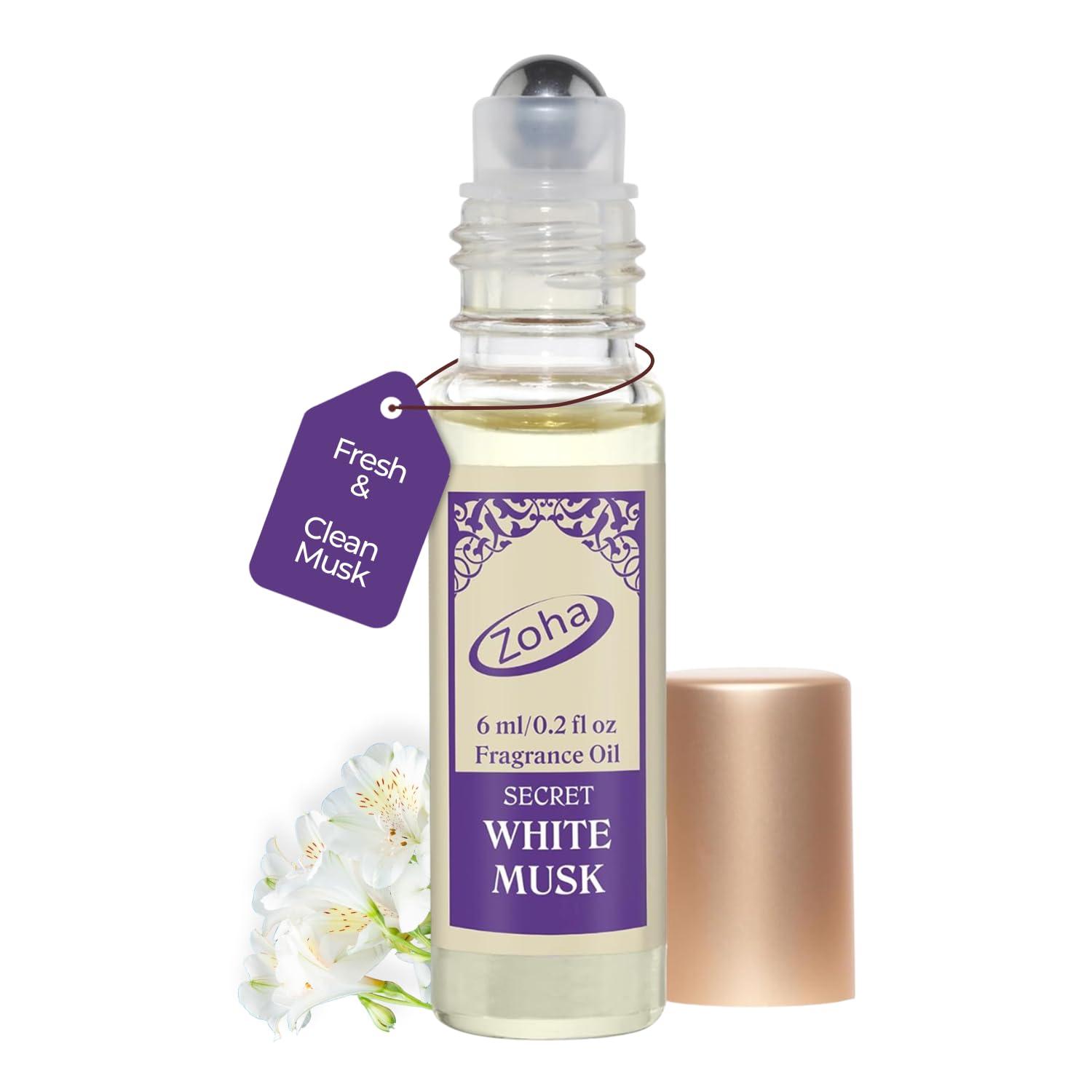 Zoha Perfume White Musk Perfume Oil Unisex 6 ml Fragrance image