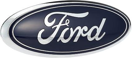 Genuine Ford AA8Z-9942528-A Nameplate, DARK BLUE, 9 x 3.5 INCHES