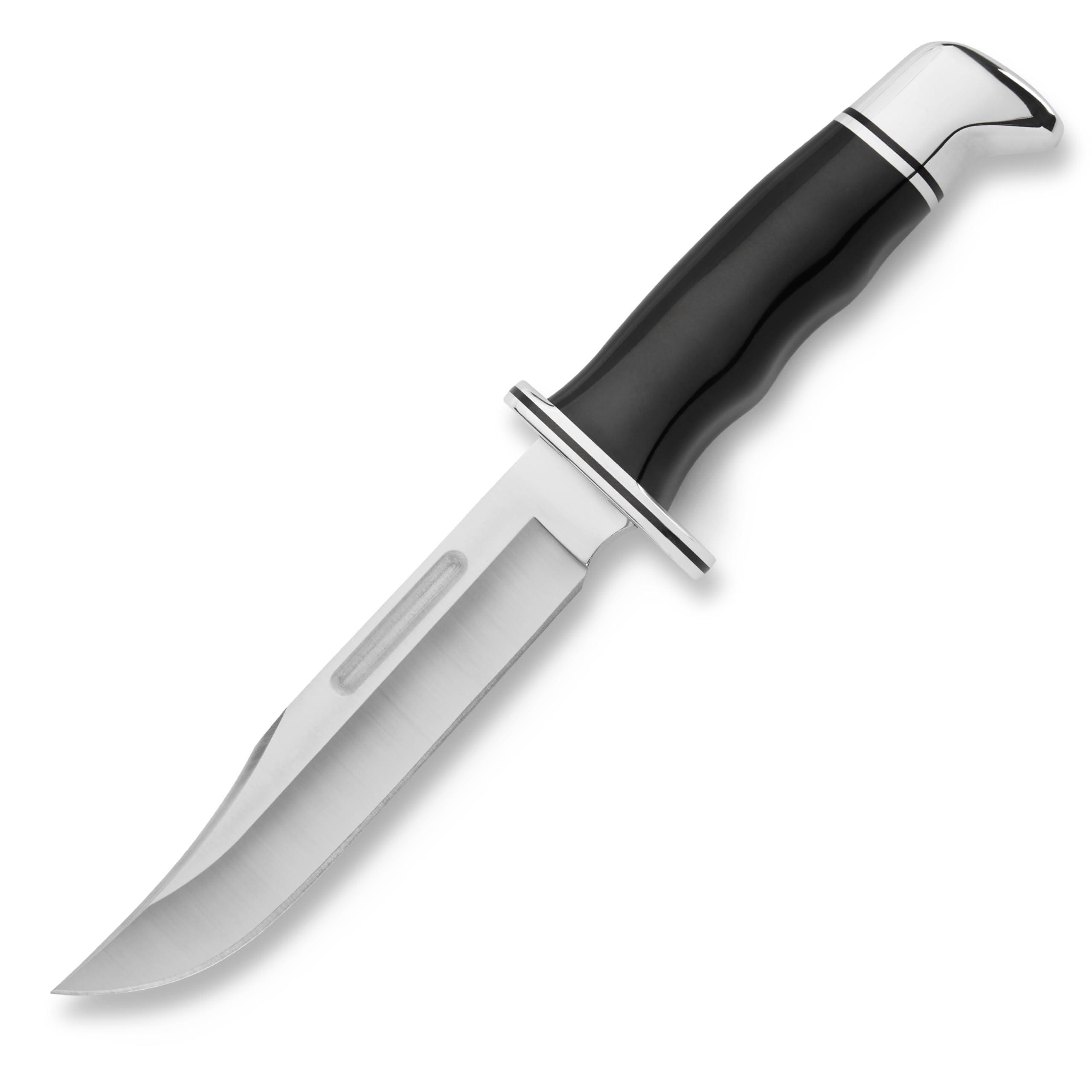 Buck Knives 119 Special Hunting Knife, 6" Fixed Blade, Full Tang Design, Phenolic Handle, 420HC Stainless Steel Clip Point Blade, Sheath Included, Knife Made in the USA, 7.5 oz (B000EHWWJQ) image