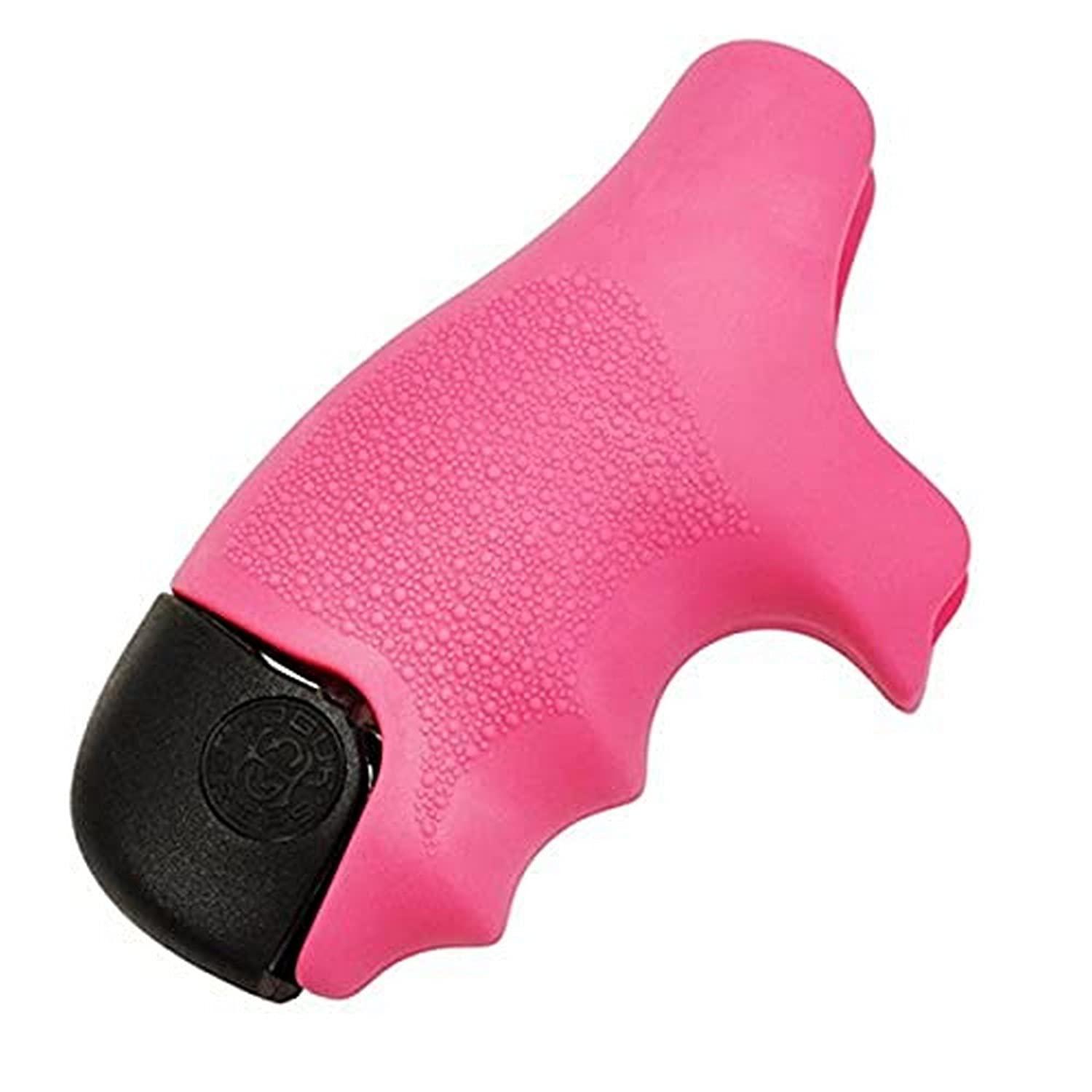 Hogue Overmolded Rubber Tamer Grip for S&W Centennial J Frame, Round Butt / Polymer Bodyguard 38