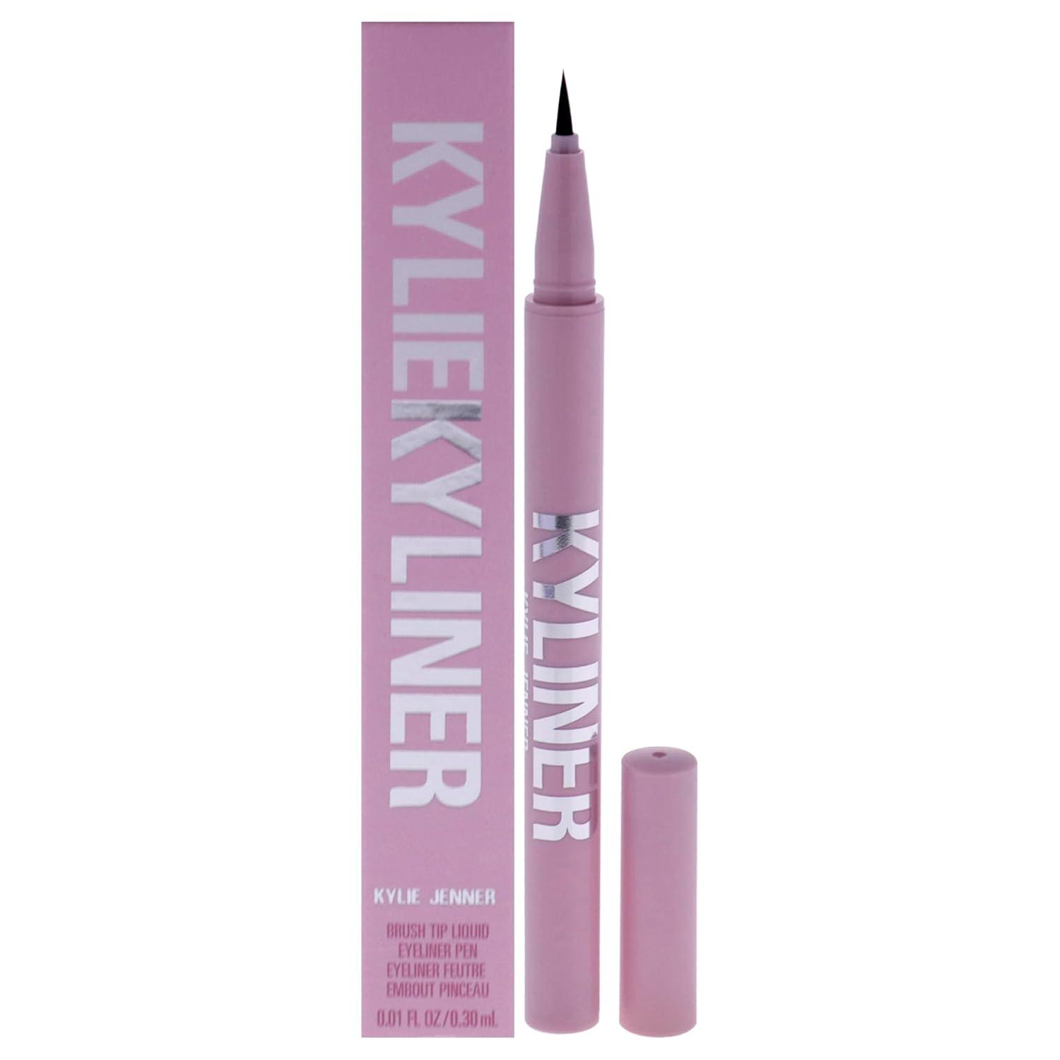 Kyliner Brush Tip Liquid Eyeliner Pen - 001 Black by Kylie Cosmetics for Women - 0.01 oz Eyeliner image