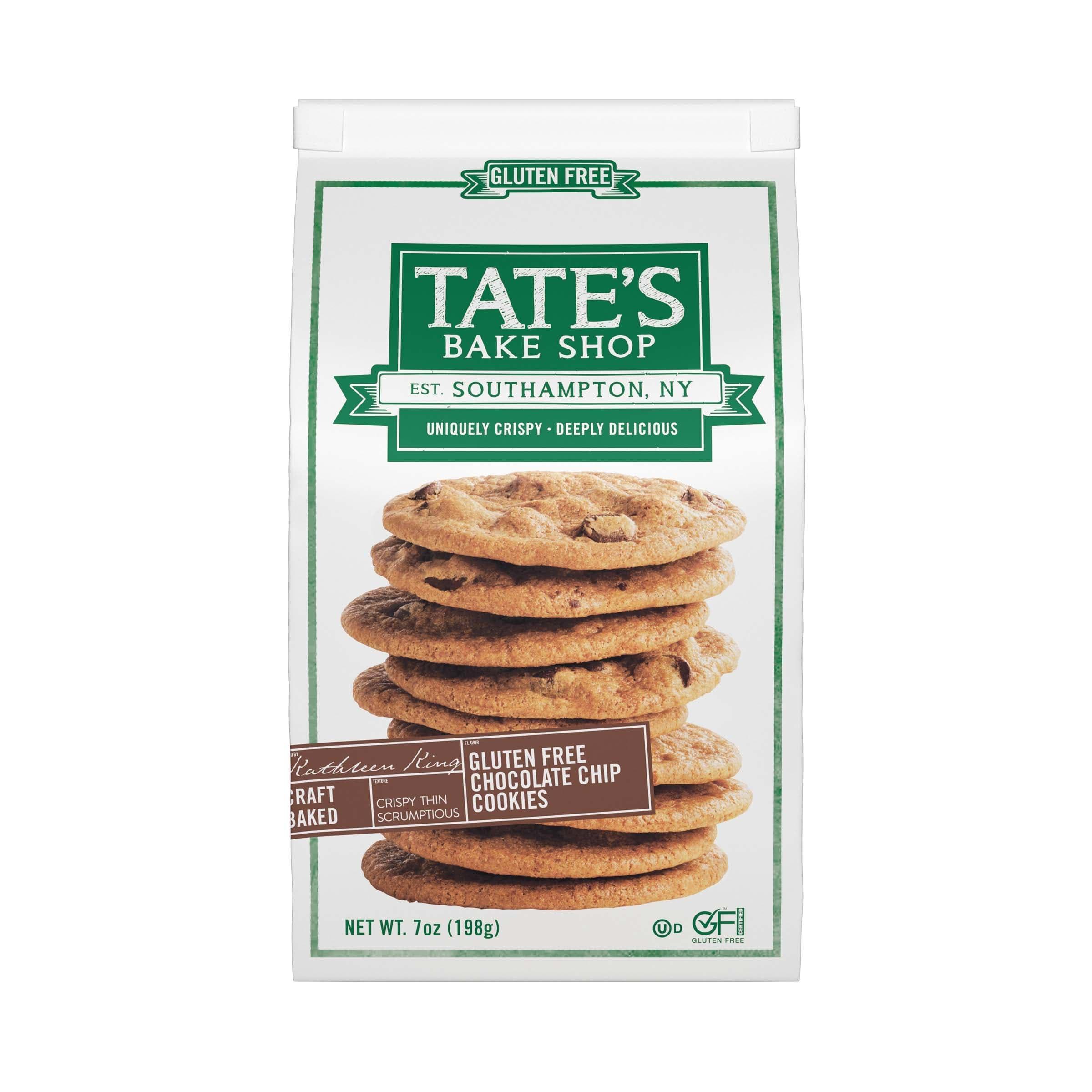 Tate's Bake Shop Gluten Free Chocolate Chip Cookies, 7 oz image