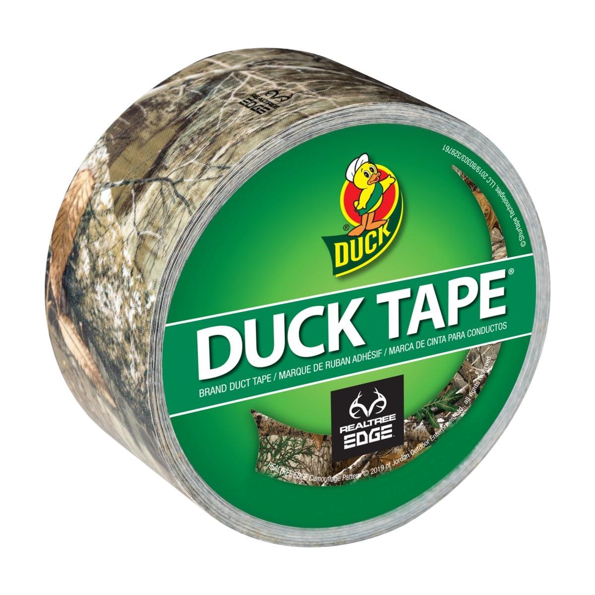 Duck Tape Brand Realtree Edge Camo Duct Tape, 1.88 in. x 10 yd, 1- Roll