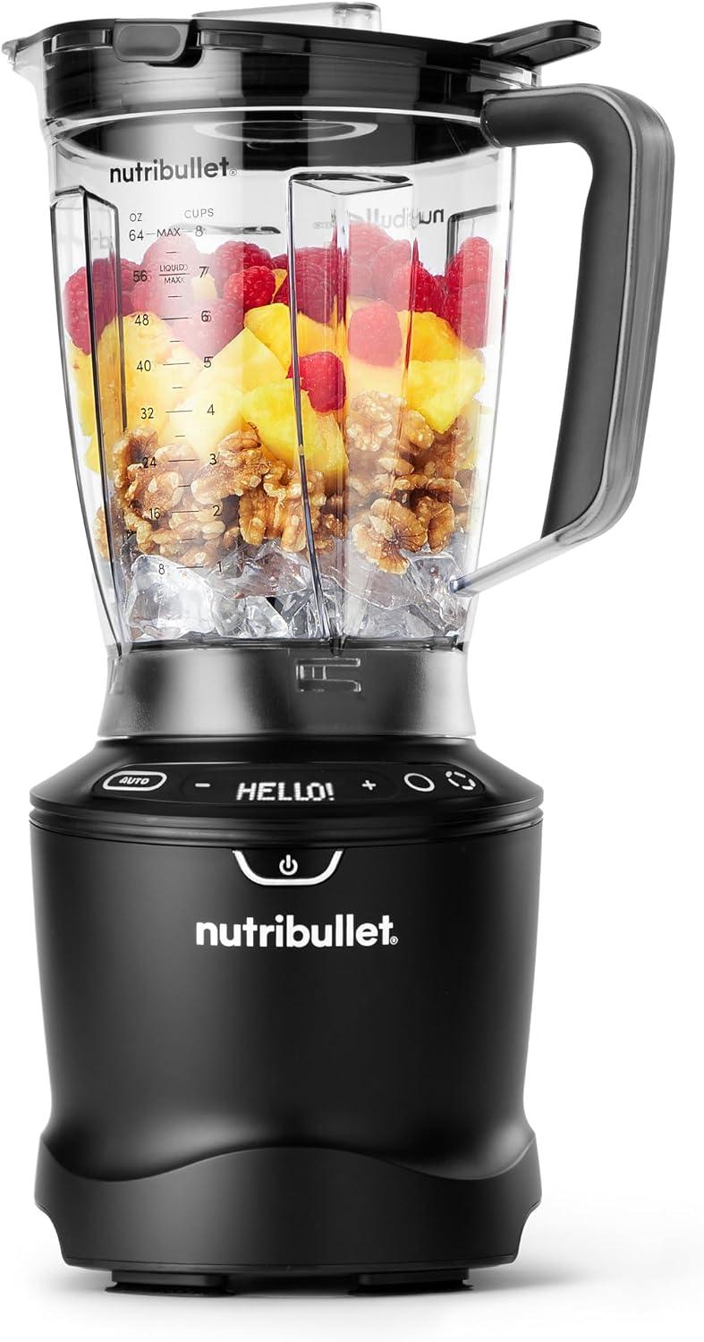 nutribullet SmartSense 5-speed, full-size blender, 1400 Watt- Matte Black image
