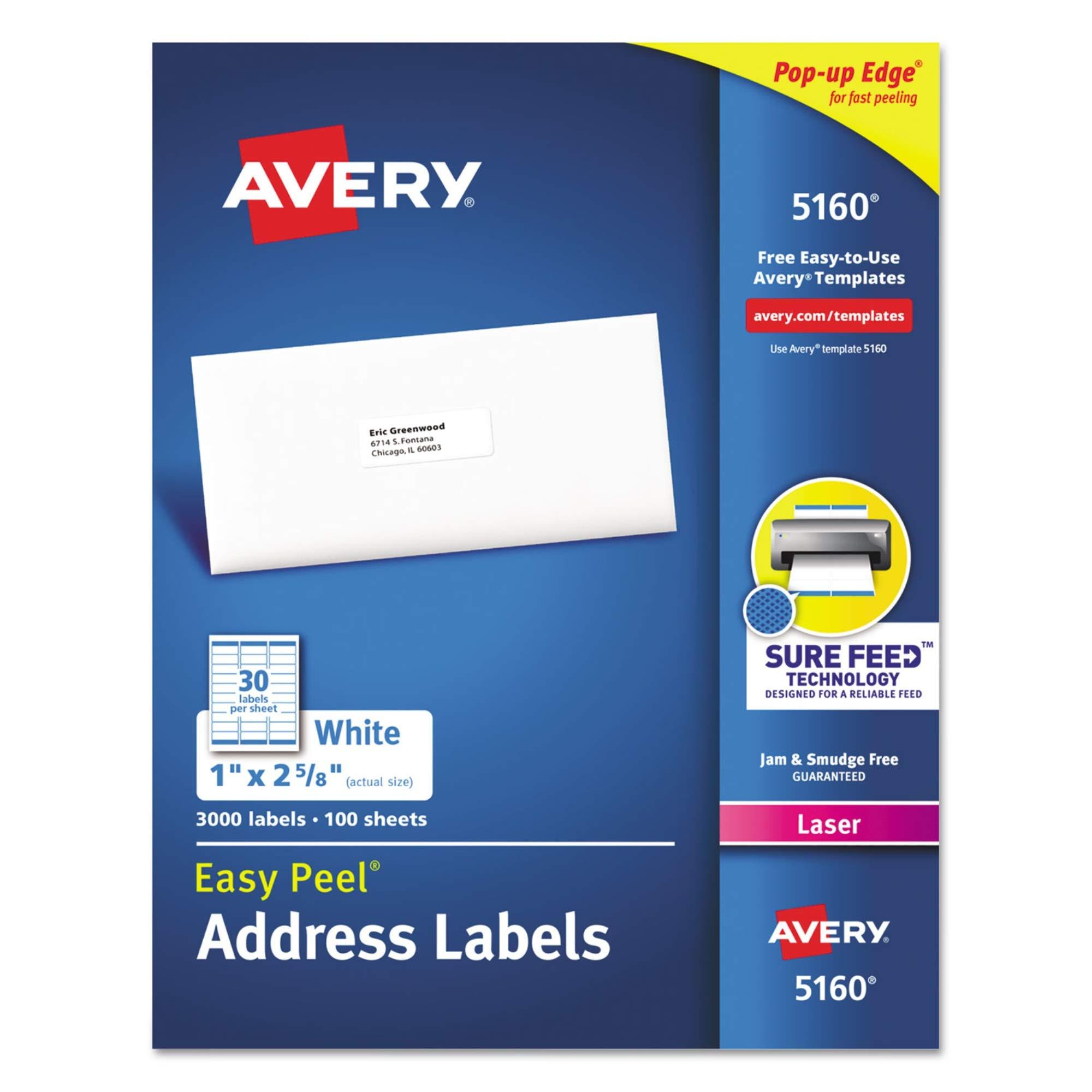 7Bx, Label,Adrs,1X2.625,30/Sh image