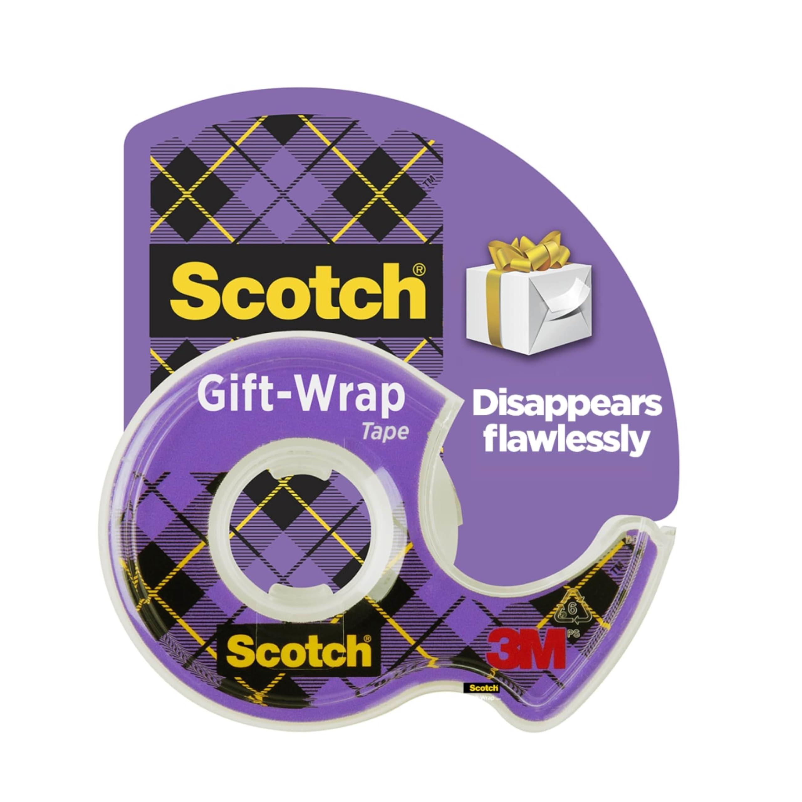 Scotch Gift-Wrap Tape, 3/4 x 650 in, 1 Dispenser/Pack (15) image
