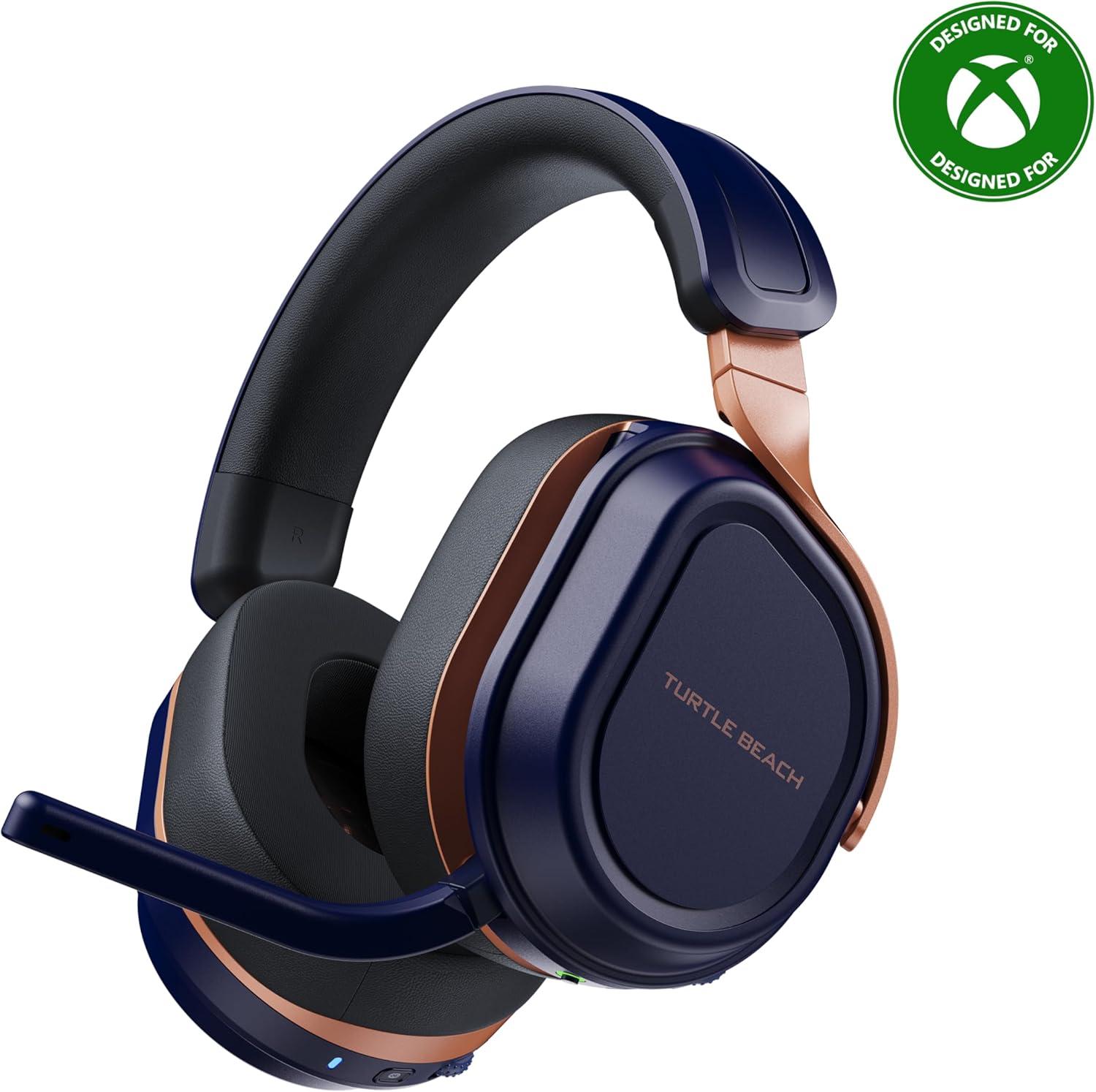Turtle Beach Stealth 700 Gen 3 Wireless Multiplatform Amplified Gaming Headset for Xbox Series X|S, Xbox One, PC, PS5, Mobile – 60mm Drivers, AI Noise-Cancelling Mic, Bluetooth, 80-Hr Battery – Cobalt image