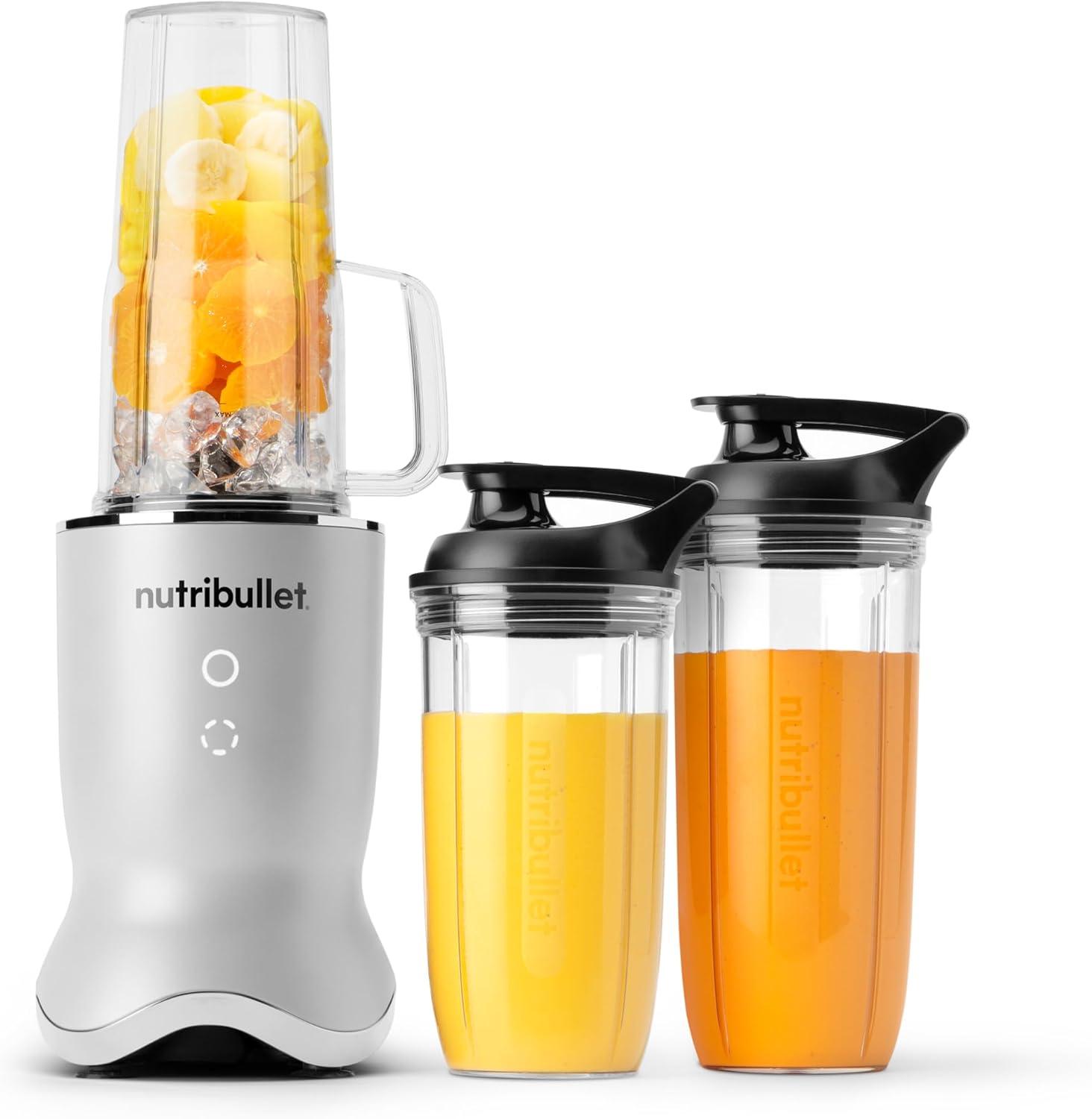 nutribullet® Ultra Personal Blender, 1200W, for Smoothies Shakes & Protein - Quietest Single-Serve Blender with Titanium Coated Blades, 3 BPA-Free Cups image