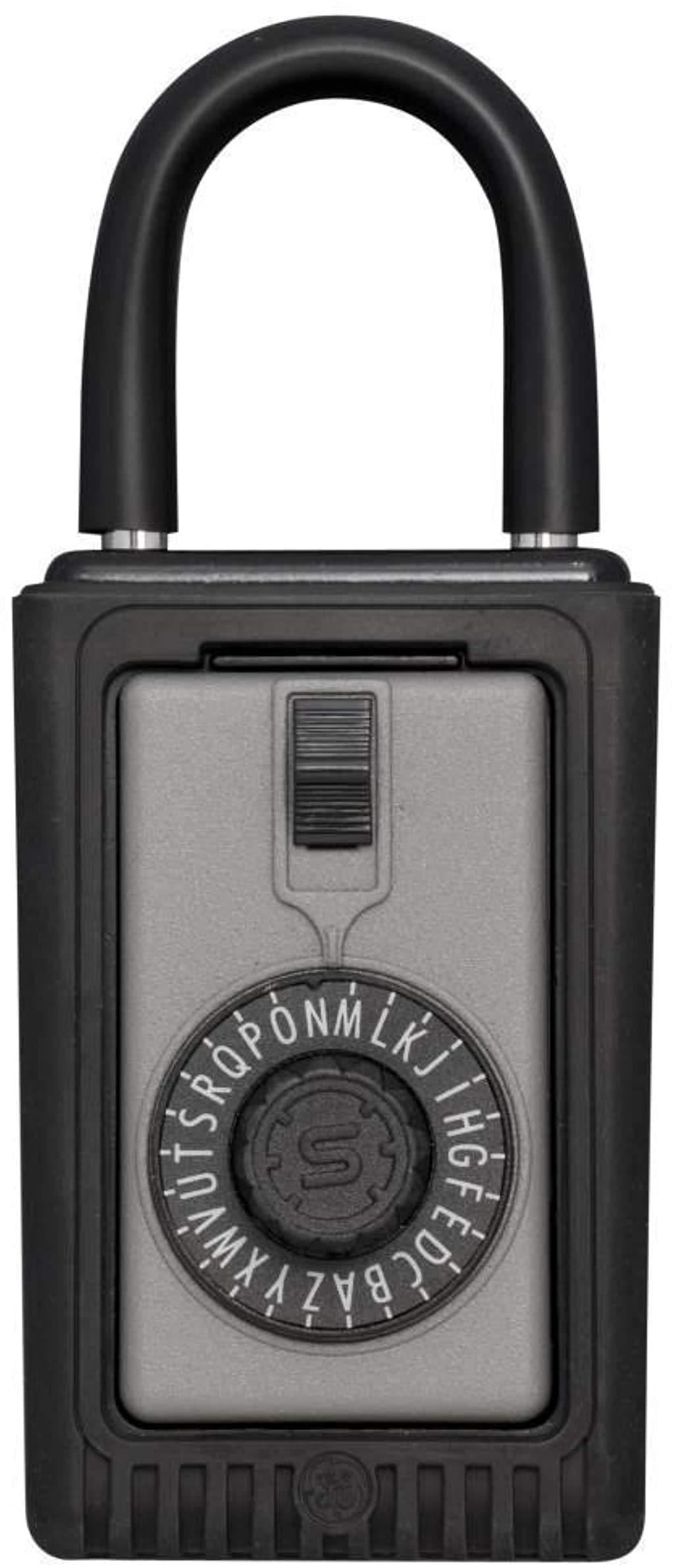 Kidde AccessPoint 001012 KeySafe Original 3-Key Portable, Spin Dial, Titanium Gray