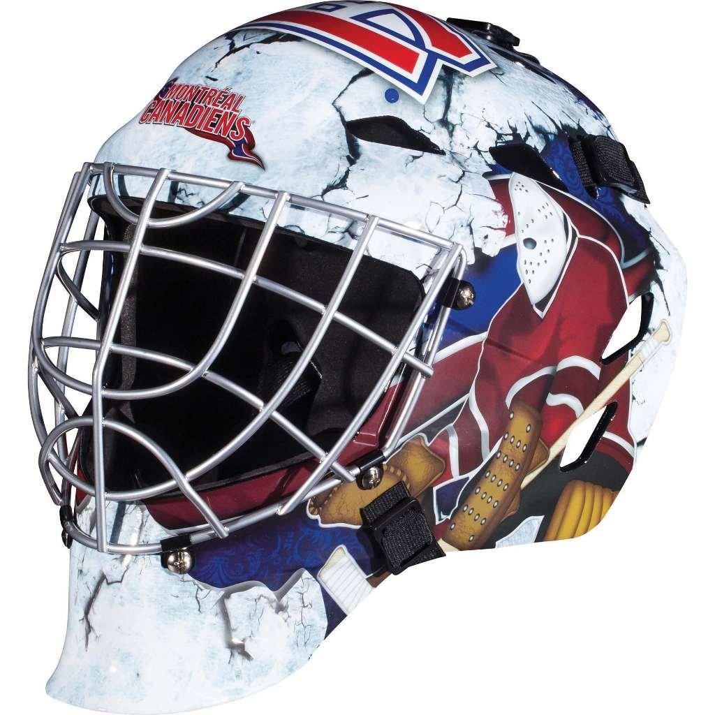 Franklin Sports Team Licensed NHL Hockey Goalie Face Mask - Goalie Mask for Kids Street Hockey - Youth NHL Team Street Hockey Masks (B00V57LUKQ) image