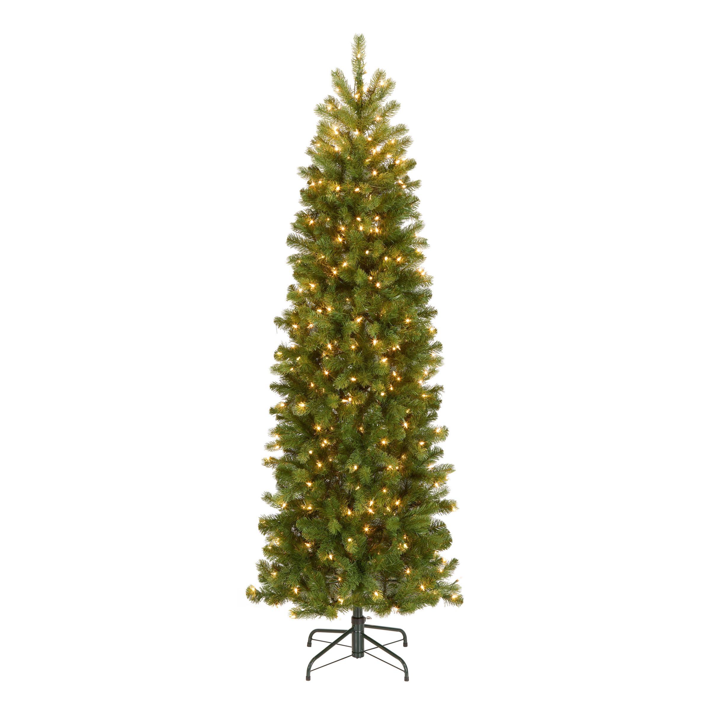 National Tree Company 6.5ft Pre-Lit Downswept Douglas Fir Christmas Tree image