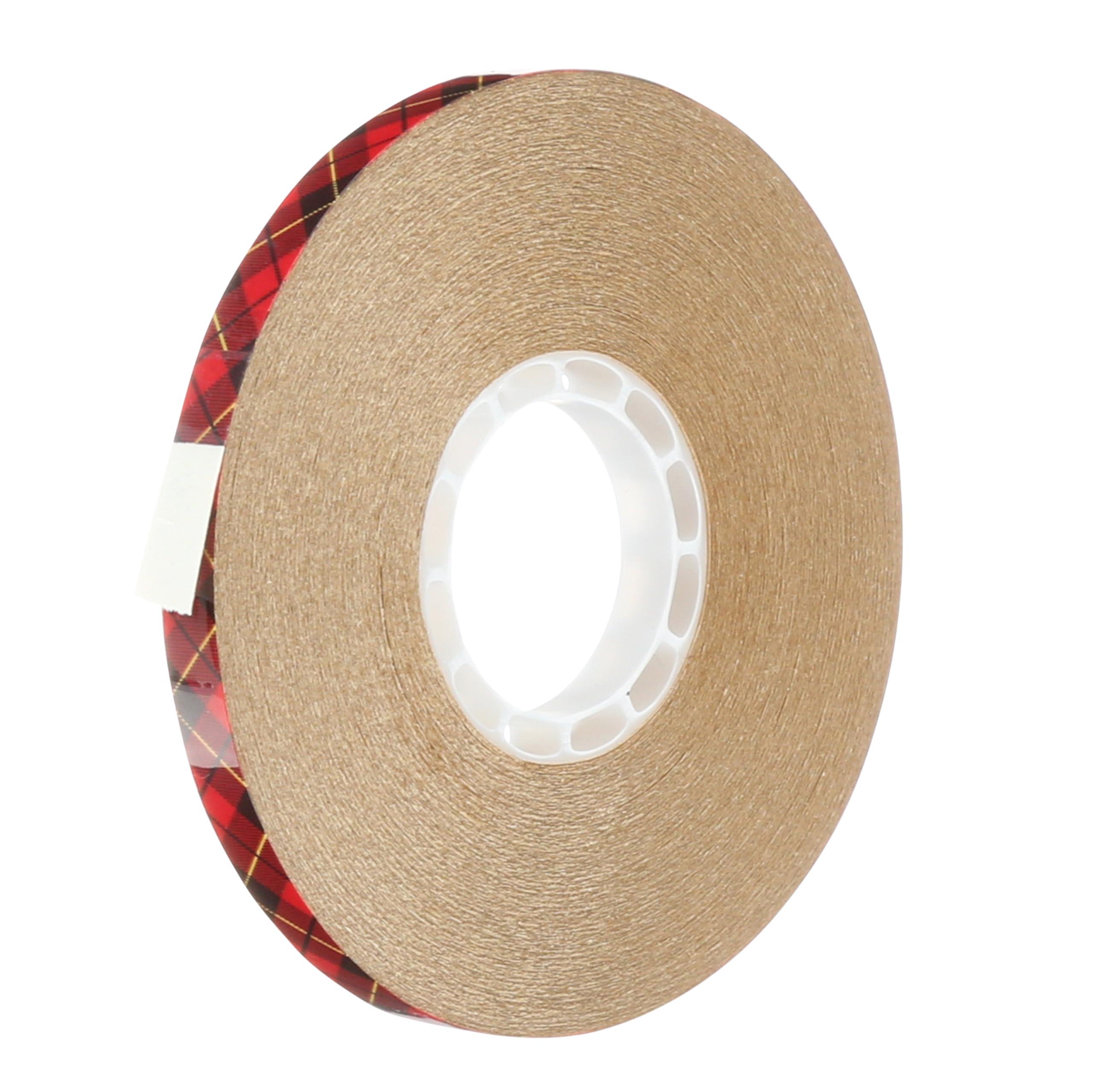 3M Scotch ATG Adhesive Transfer Tape 924, Clear Tape, 1/4 in x 36 yd, 2 mil image