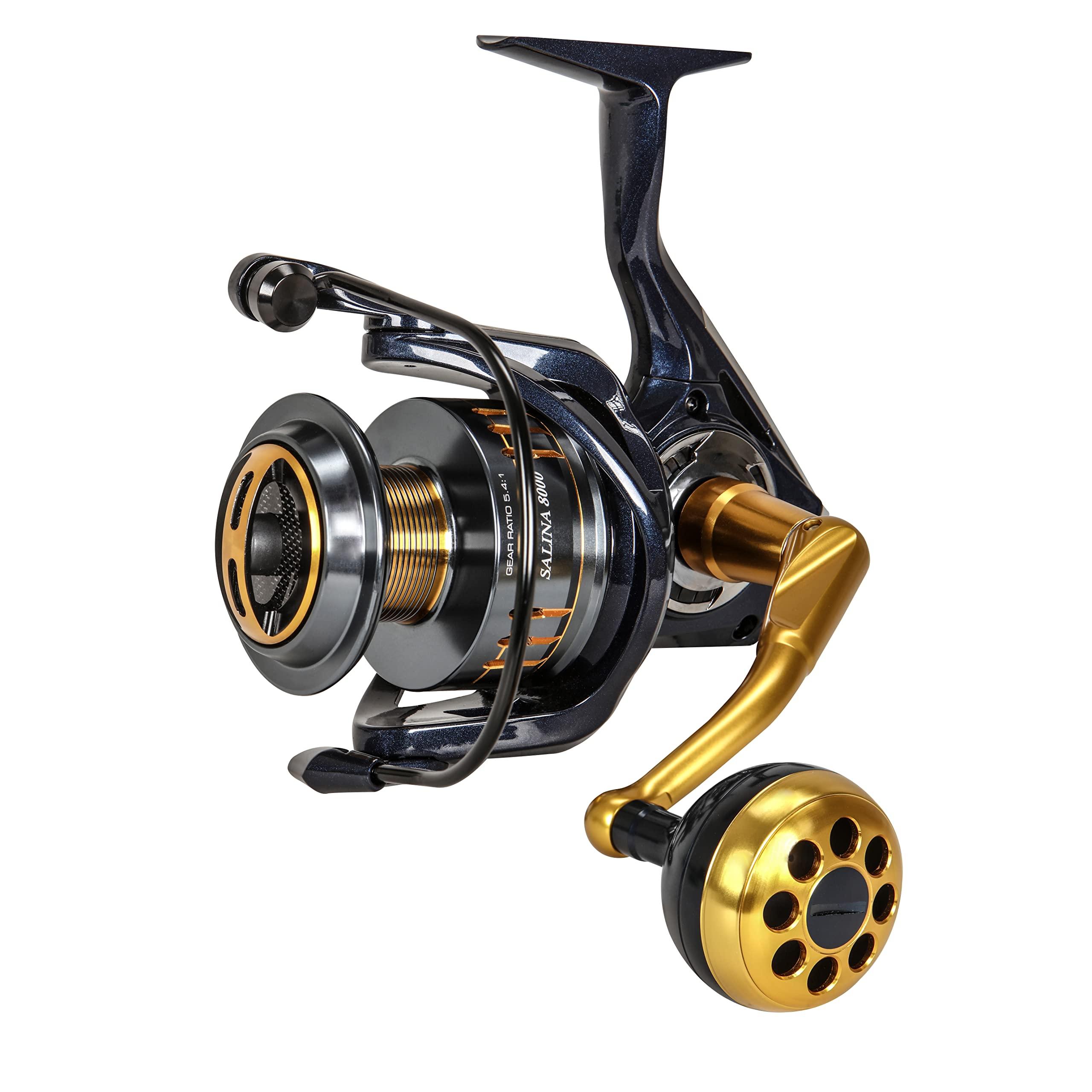 Okuma Salina Litecast Aluminum 7BB Saltwater Spinning Reel image