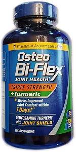Osteo Bi-Flex, Triple Strength + Turmeric, 200 Tablets, with Glucosamine HCI and Turmeric Curcumin, Joint Supplement for Men and Women image