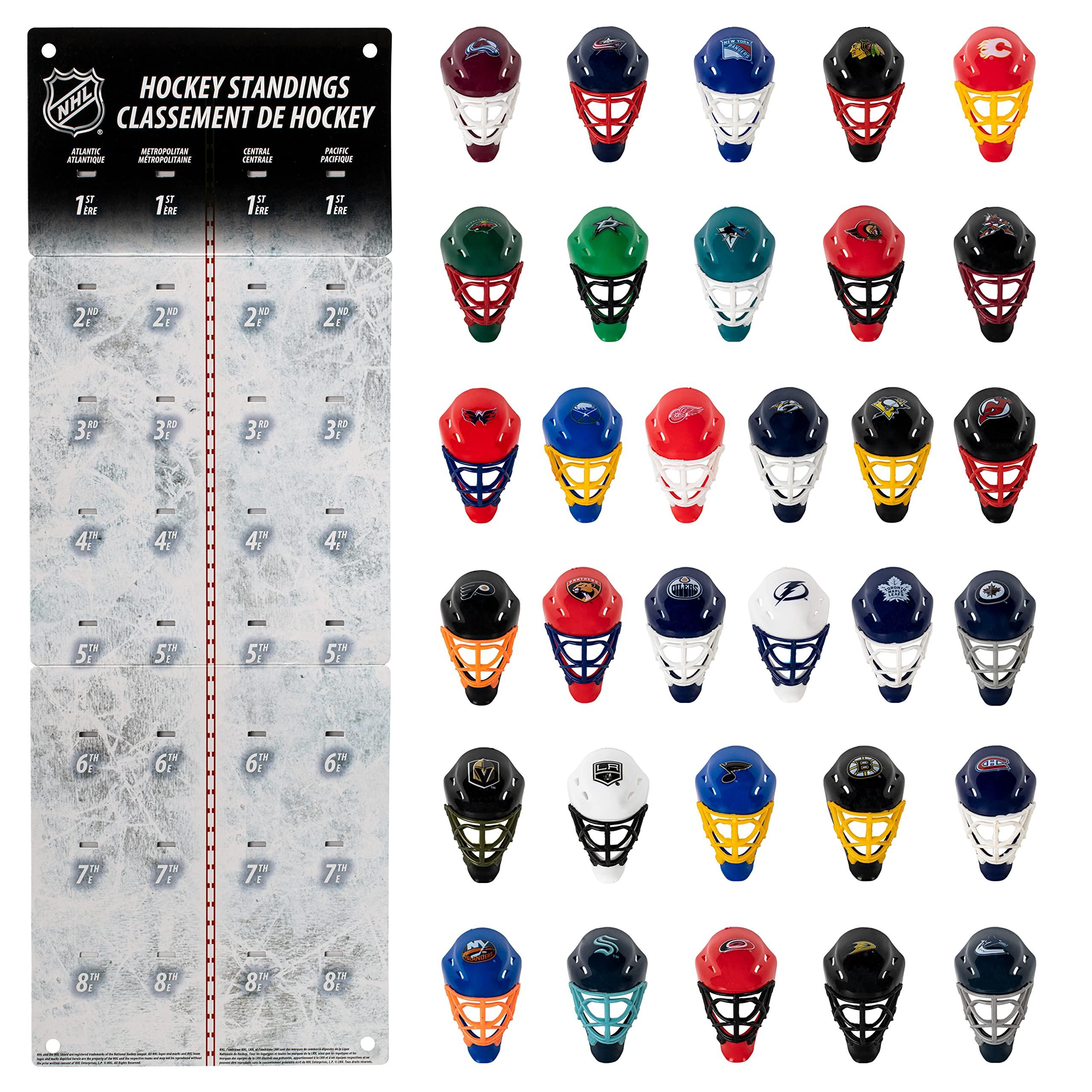 Franklin Sports NHL Standings Tracker with Mini Helmets image