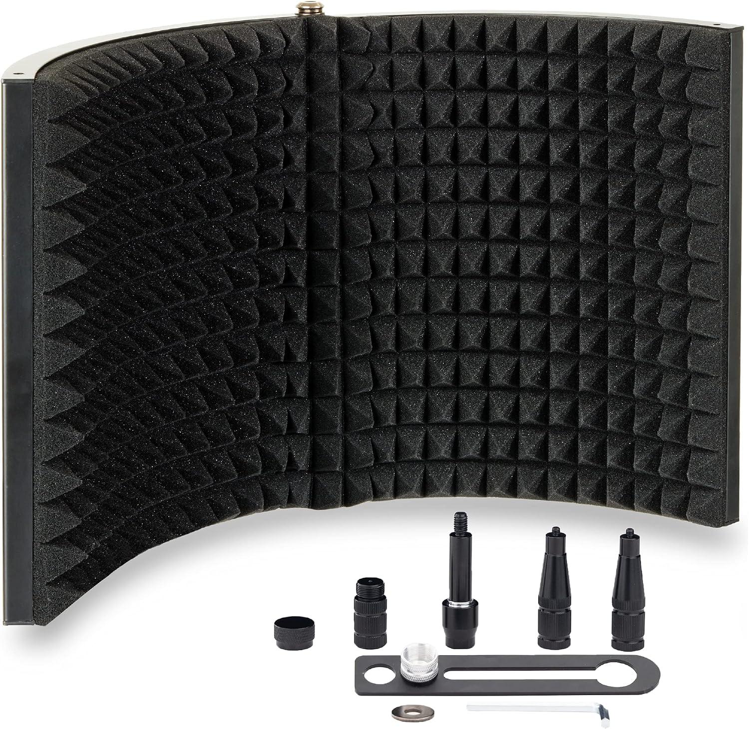 PRO Isolation Shield - Microphone Reflection Filter for Recording - Mic Studio Equipment image