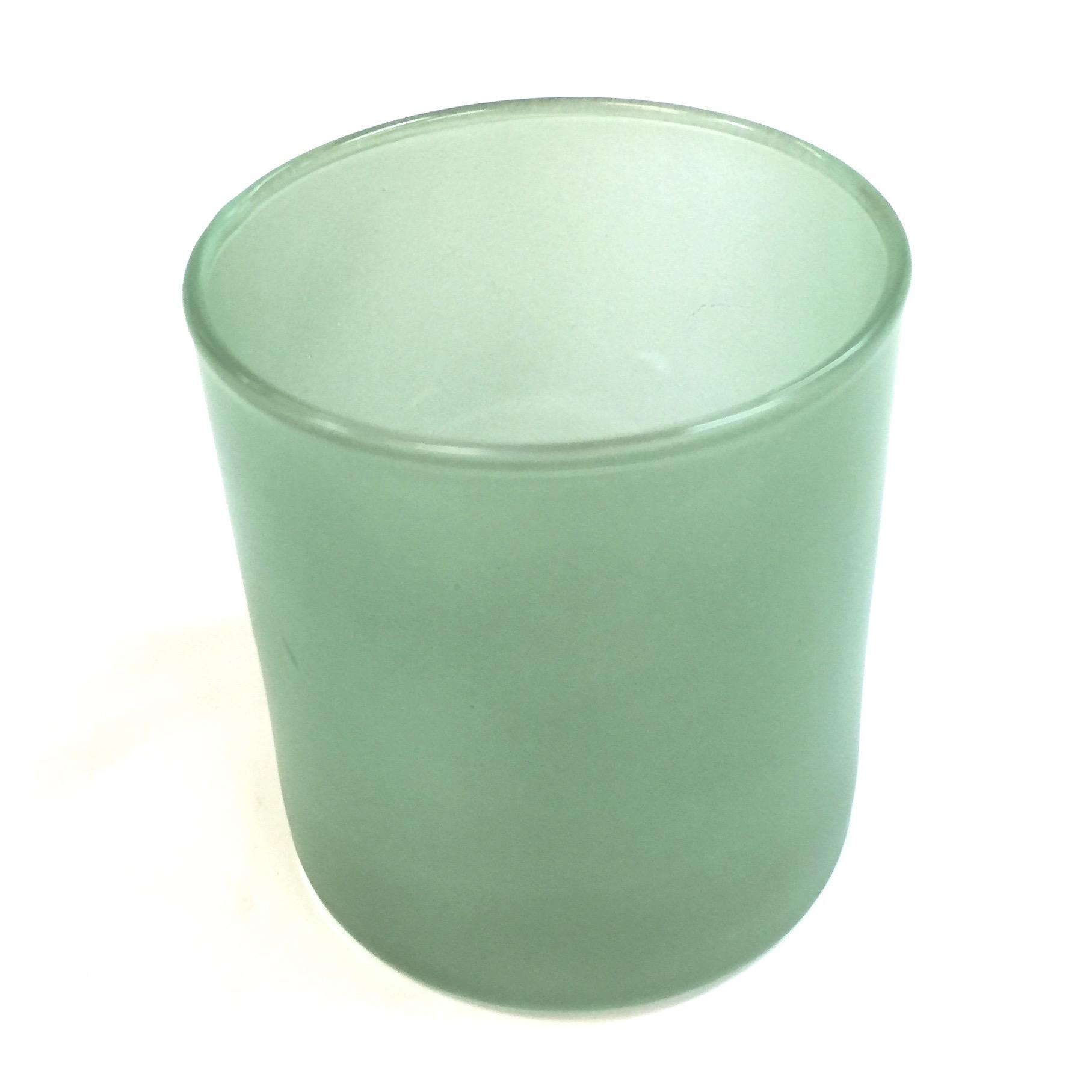 Green Glass Votive
