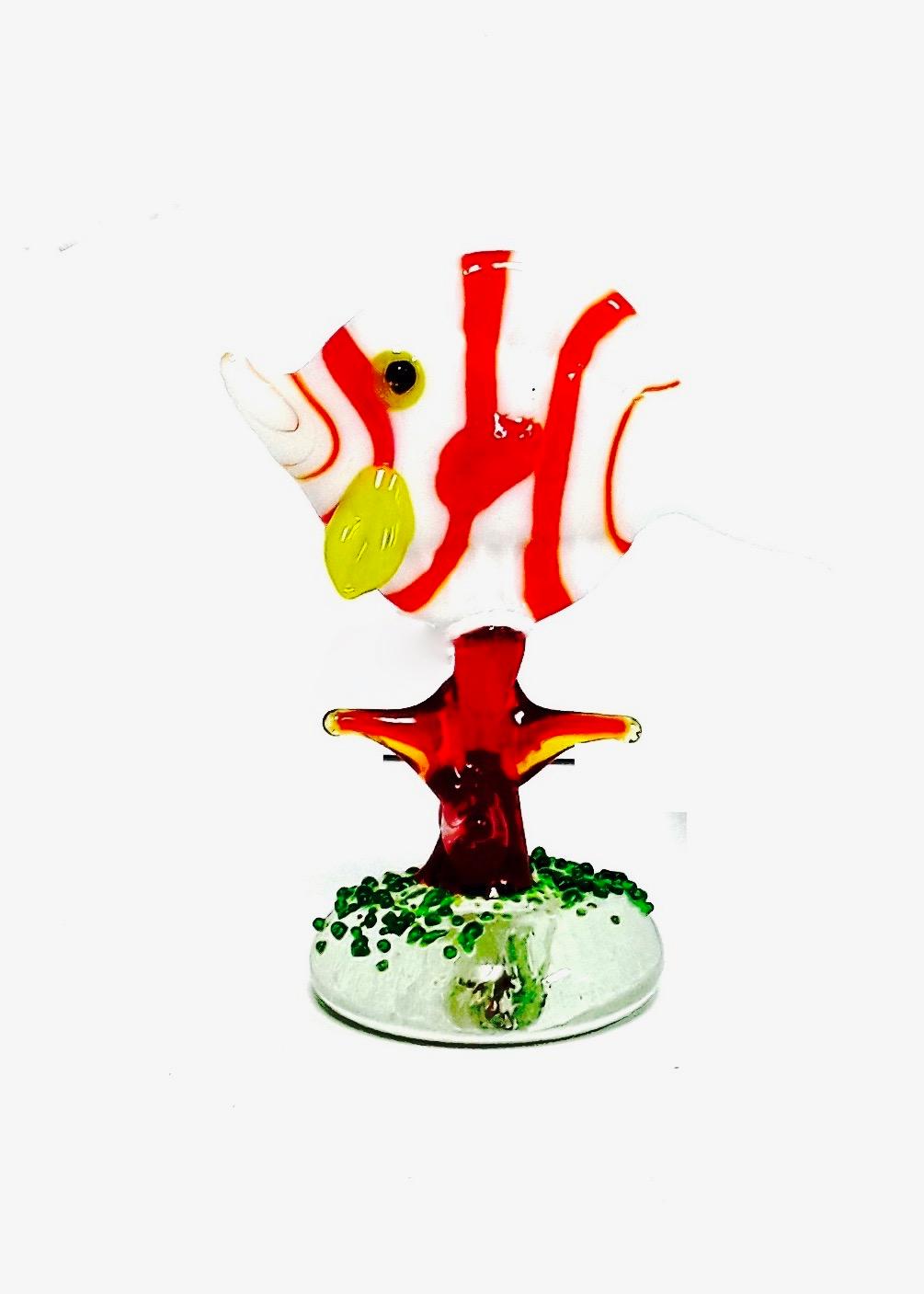 Glass Fish Figurine