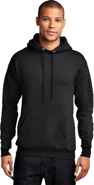#7M-715-PC-B 'Port & Company' Black Pullover Hoods - $5.90 each (20 Pieces) image