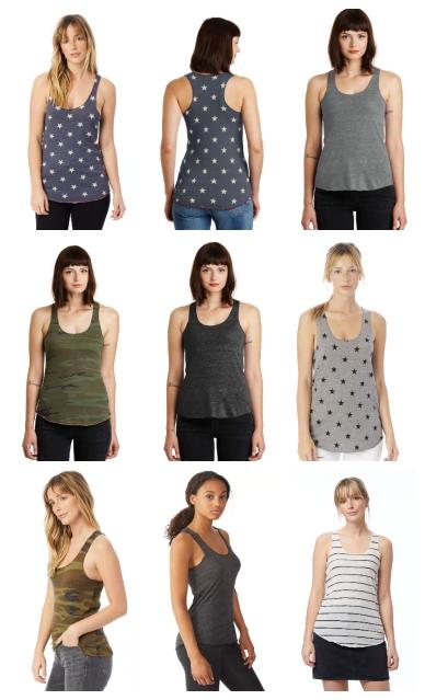 #532-1927 'Alternative Apparel' Ladies Meegs Racer Tank - $.90 each (36 Pieces) image
