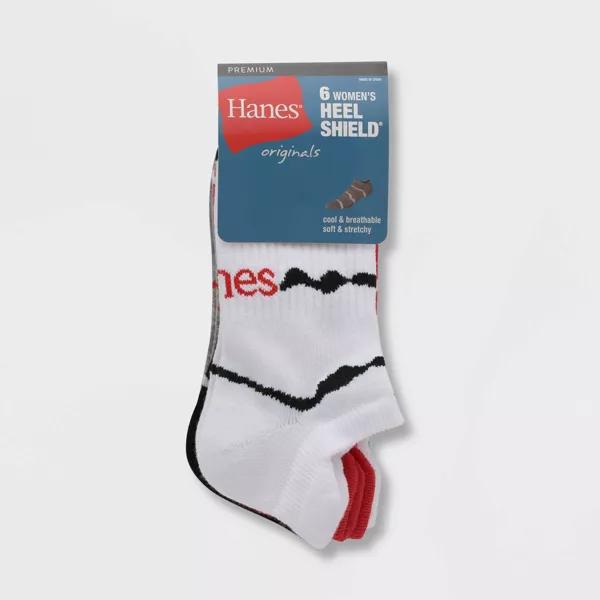 #6-H-4513 Women's 'Hanes' No Show Socks - $2.40 Per 6 Pair Pack (18 Packs) image