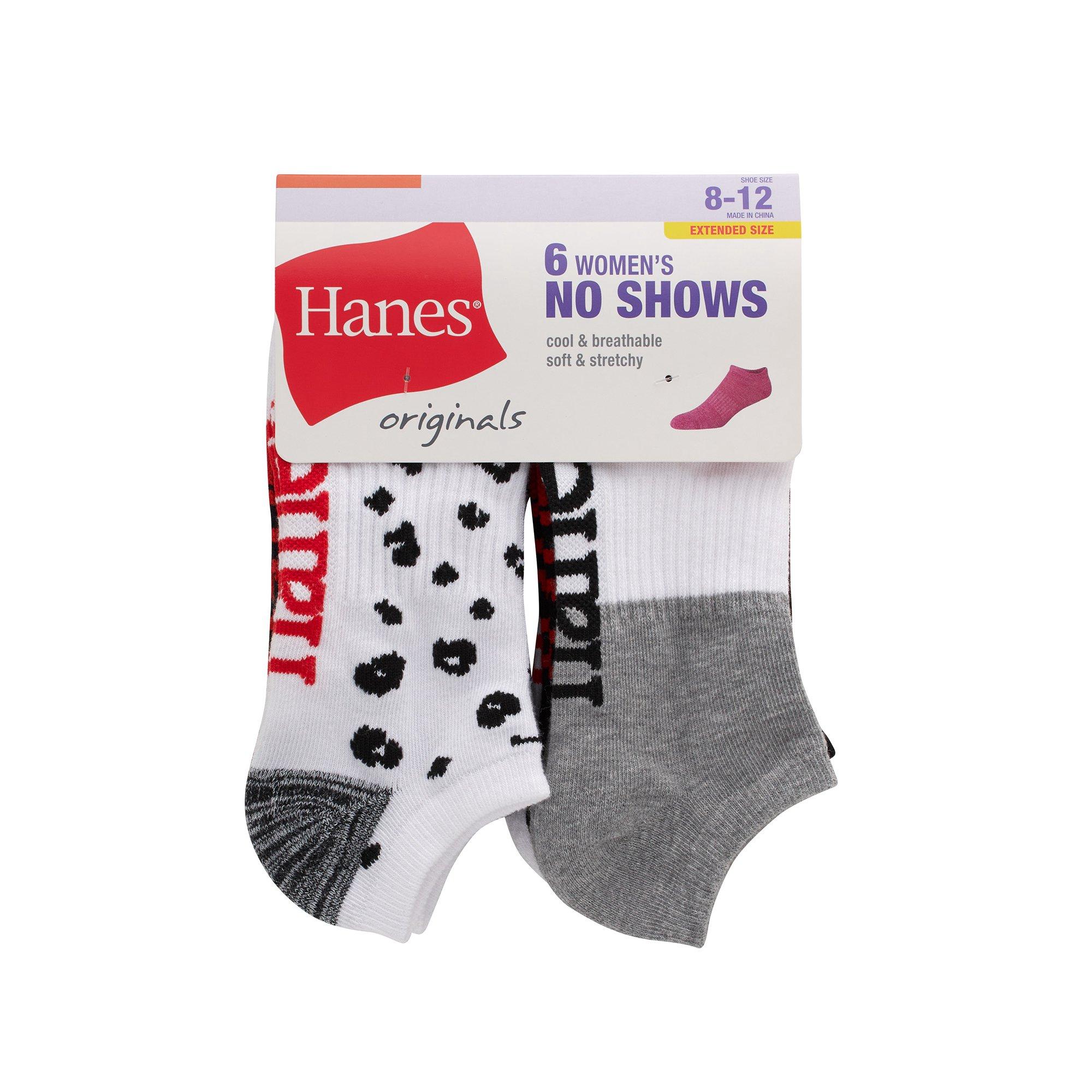 #6-H-04527 Women's 'Hanes' No Show Socks - $1.80 Per 6 Pair Pack (18 Packs) image
