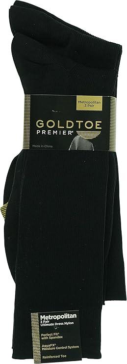 #9-GT-2377 Famous Maker Dress Crew Socks - $1.50 per 3 pair pack (20 Packs) image