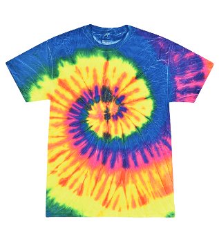 #229-SN-X Big Men's Assorted Tie Dye T-shirts (3X-5X) - $3.50 each (36 Pieces) image