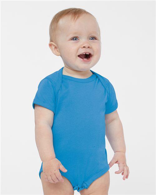 #009-4424 RABBIT SKINS - Infant Fine Jersey Bodysuit - $1.25 each (36 pieces) image