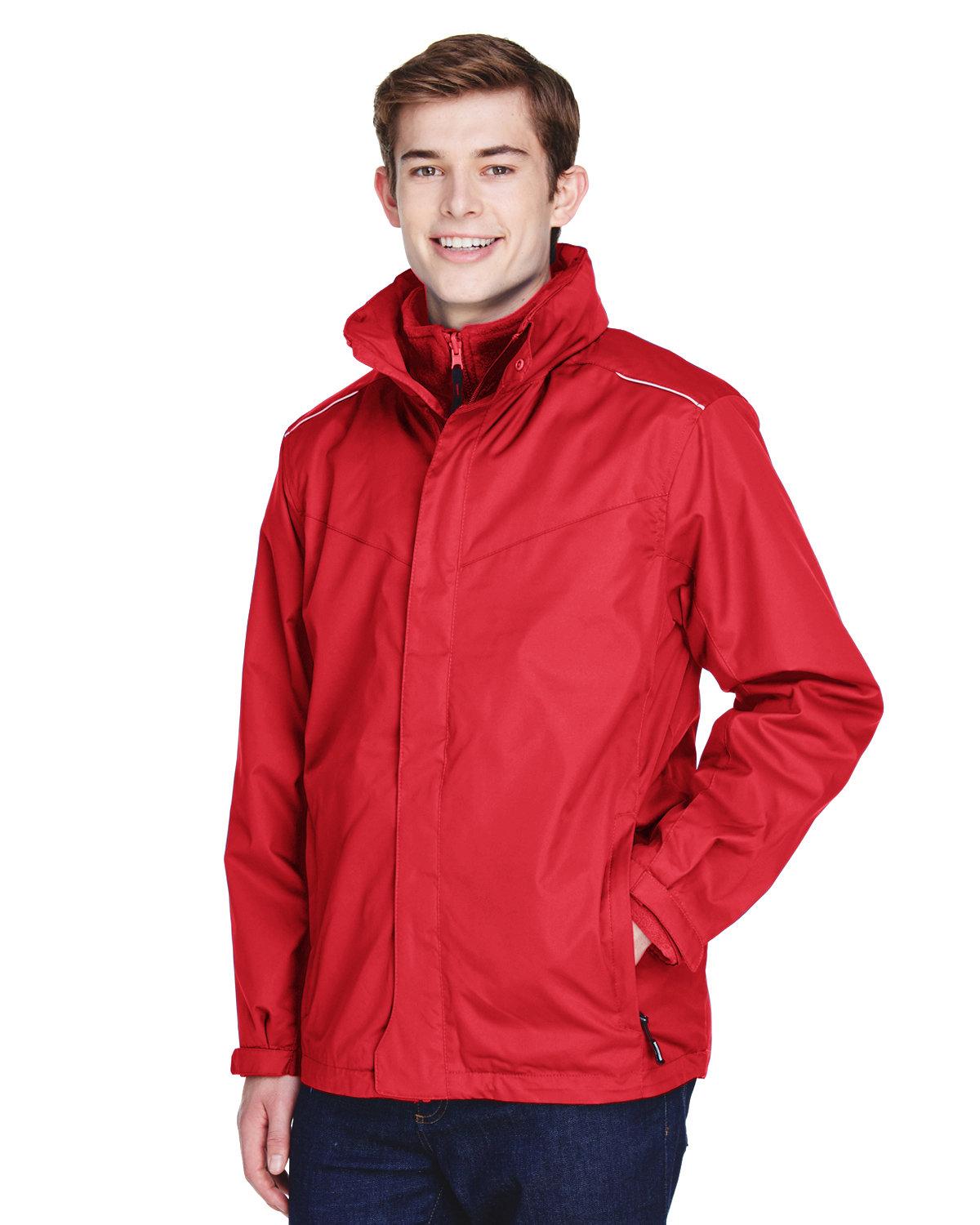 #752-88205-R CORE365 Men's Region 3-in-1 Coat with Fleece Liner - $5.00 Each (12 Pieces) image