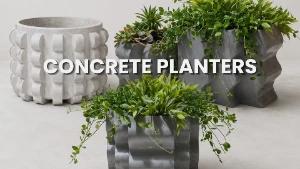 Concrete Planters | New Overstock Manifested Load
