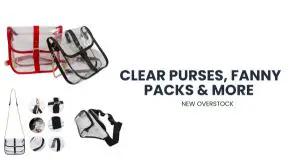 Clearly Approved Purses & More | New Overstock Manifested Load image