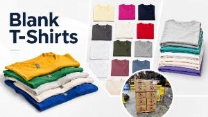 Blank T-Shirts | New Overstock Unmanifested Truckloads image