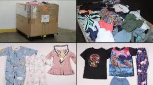 Assorted As-Is Unmanifested Clothing Pallets image