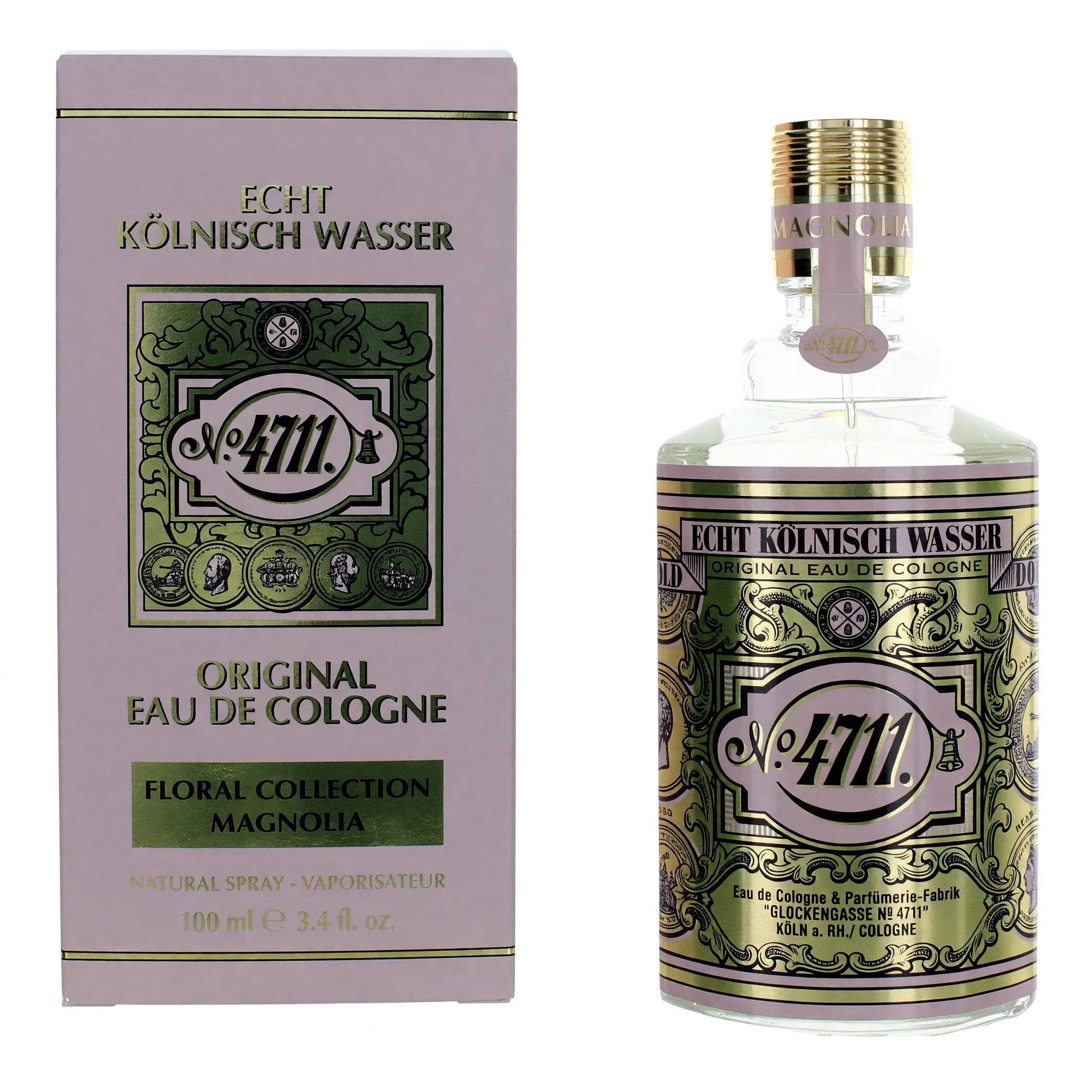 4711 Floral Collection Magnolia by 4711, 3.4 oz Eau De Cologne Spray for Unisex image