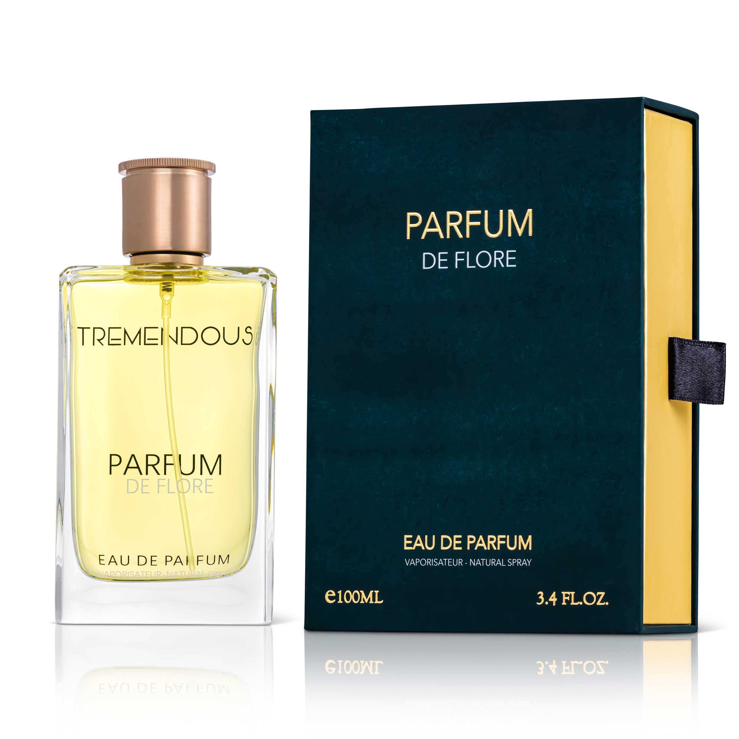 Parfum De Flore by Tremendous Parfums, 3.4 oz Eau De Parfum Spray for Unisex image
