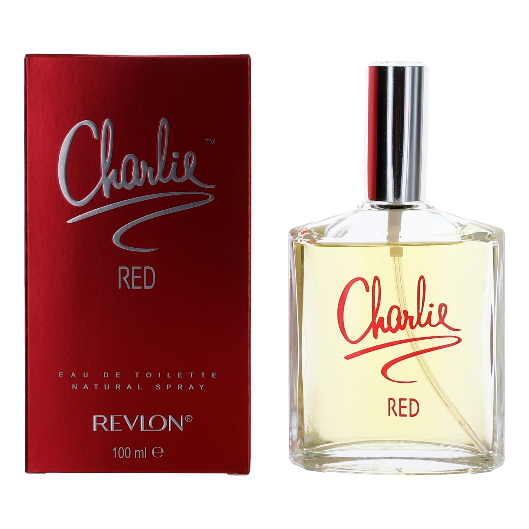 Charlie Red by Revlon, 3.4 oz Eau De Toilette Spray for Women image