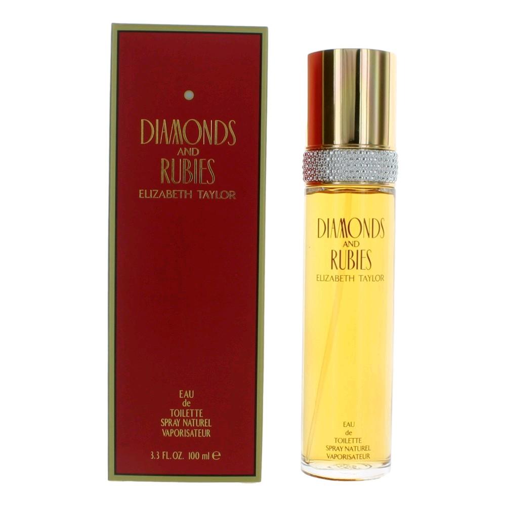 Diamonds & Rubies by Elizabeth Taylor, 3.3 oz Eau De Toilette Spray for Women image
